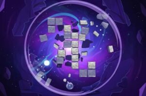 PinBall Block Shooter arcade gameplay screen