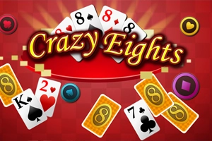Crazy Eights card game screen
