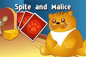 Spite and Malice card layout